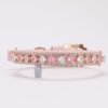 Dimond style Pink Dog Collar