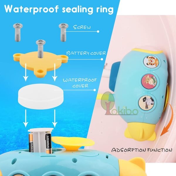 Baby Bath Toys for Kids Submarine